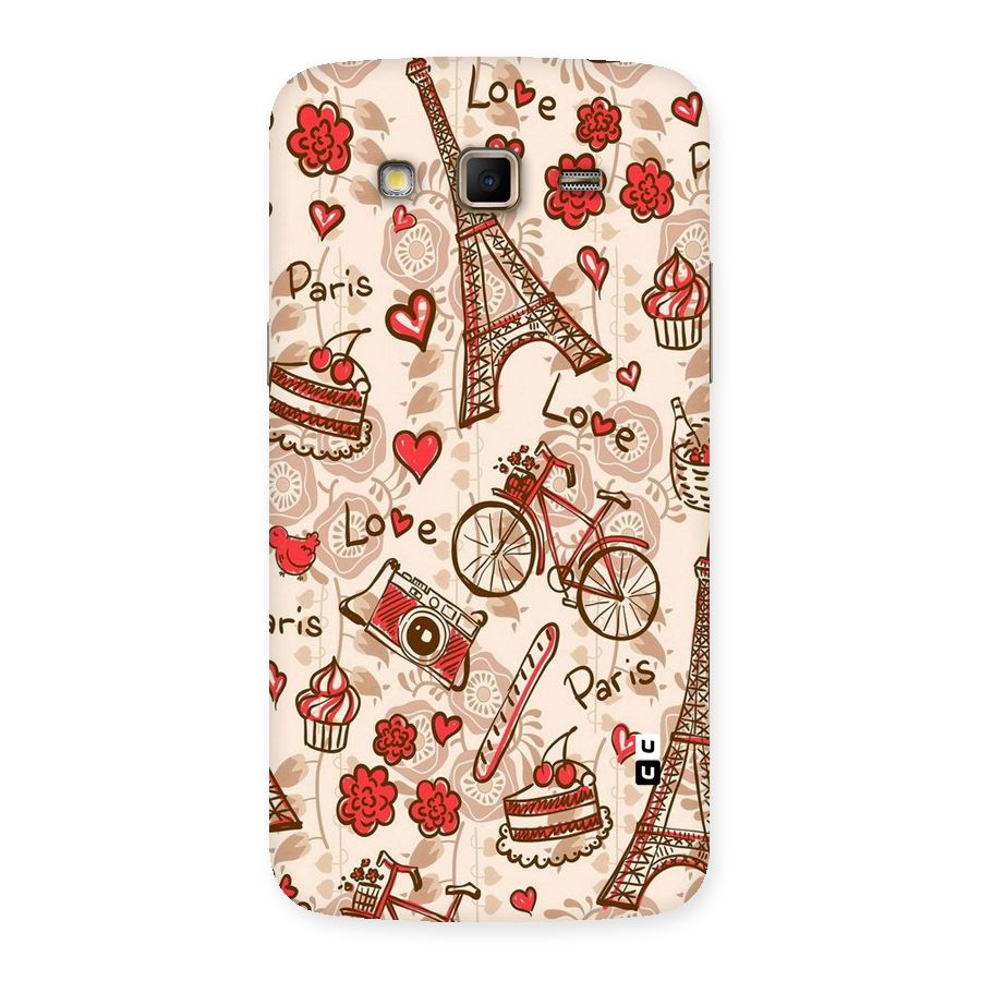 Red Peach City Back Case for Samsung Galaxy Grand 2