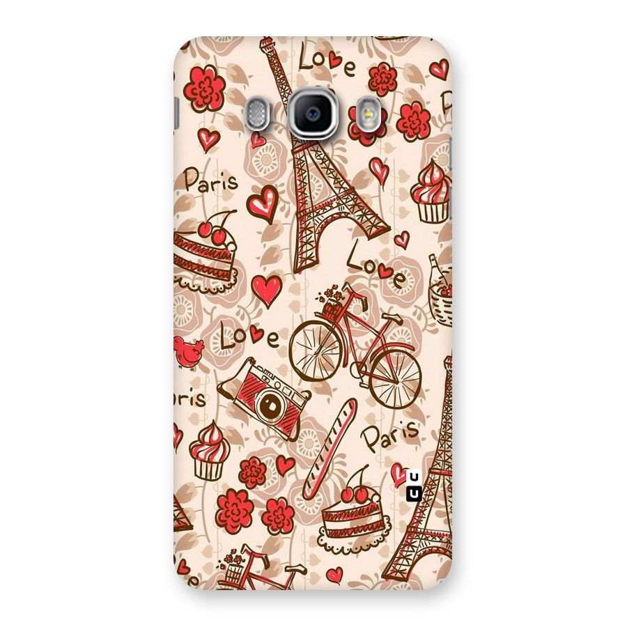Red Peach City Back Case for Samsung Galaxy J5 2016