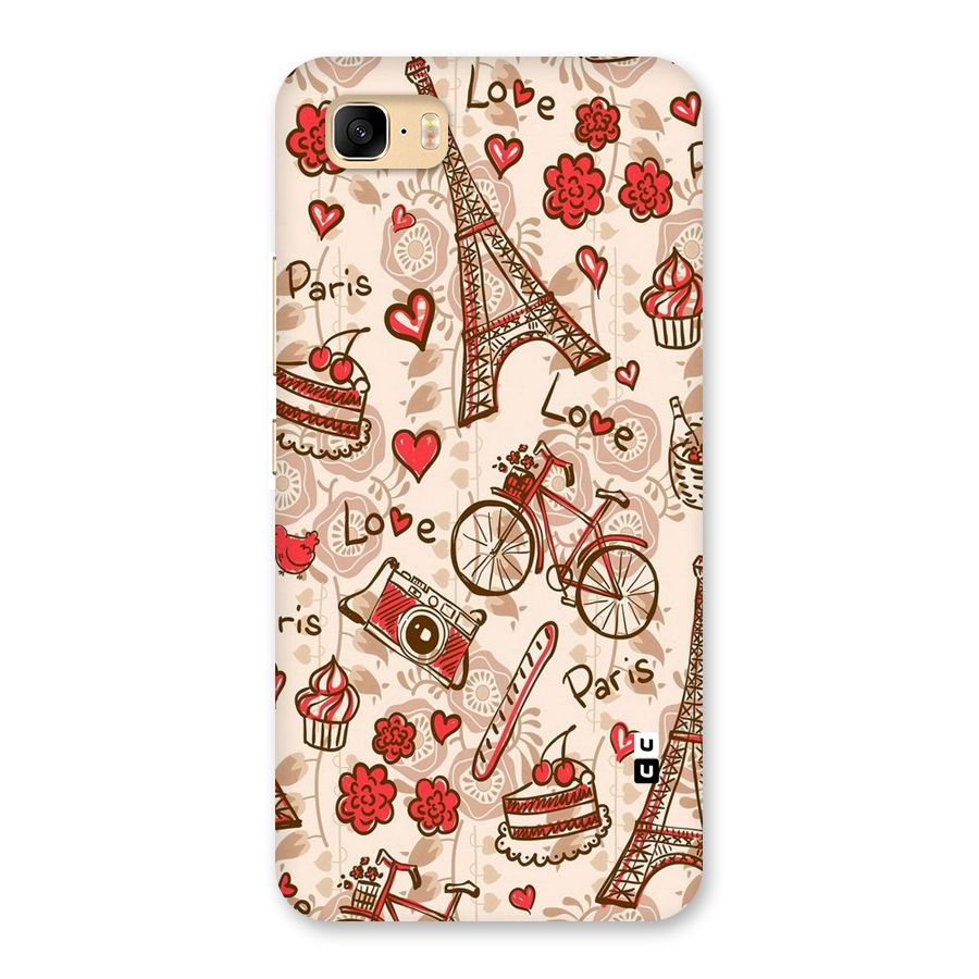 Red Peach City Back Case for Zenfone 3s Max
