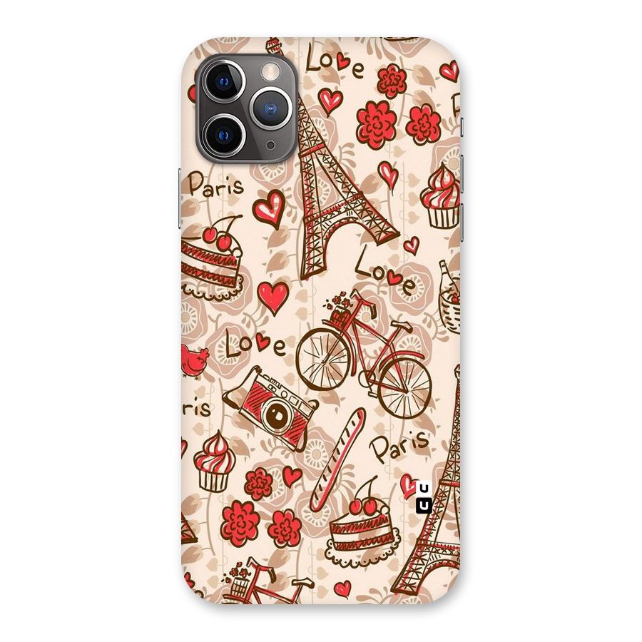 Red Peach City Back Case for iPhone 11 Pro Max
