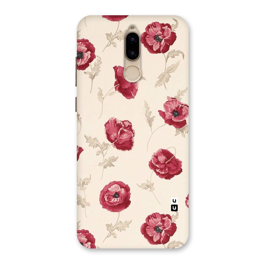 Red Rose Floral Art Back Case for Honor 9i