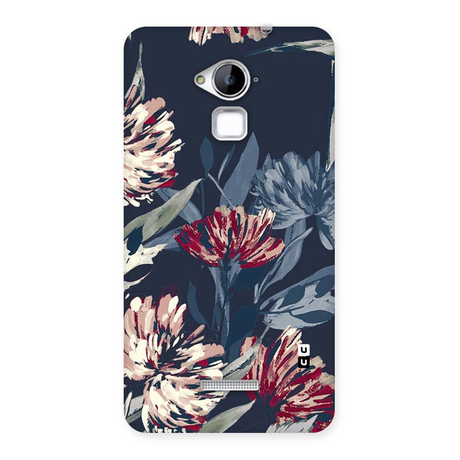 Red Rugged Floral Pattern Back Case for Coolpad Note 3