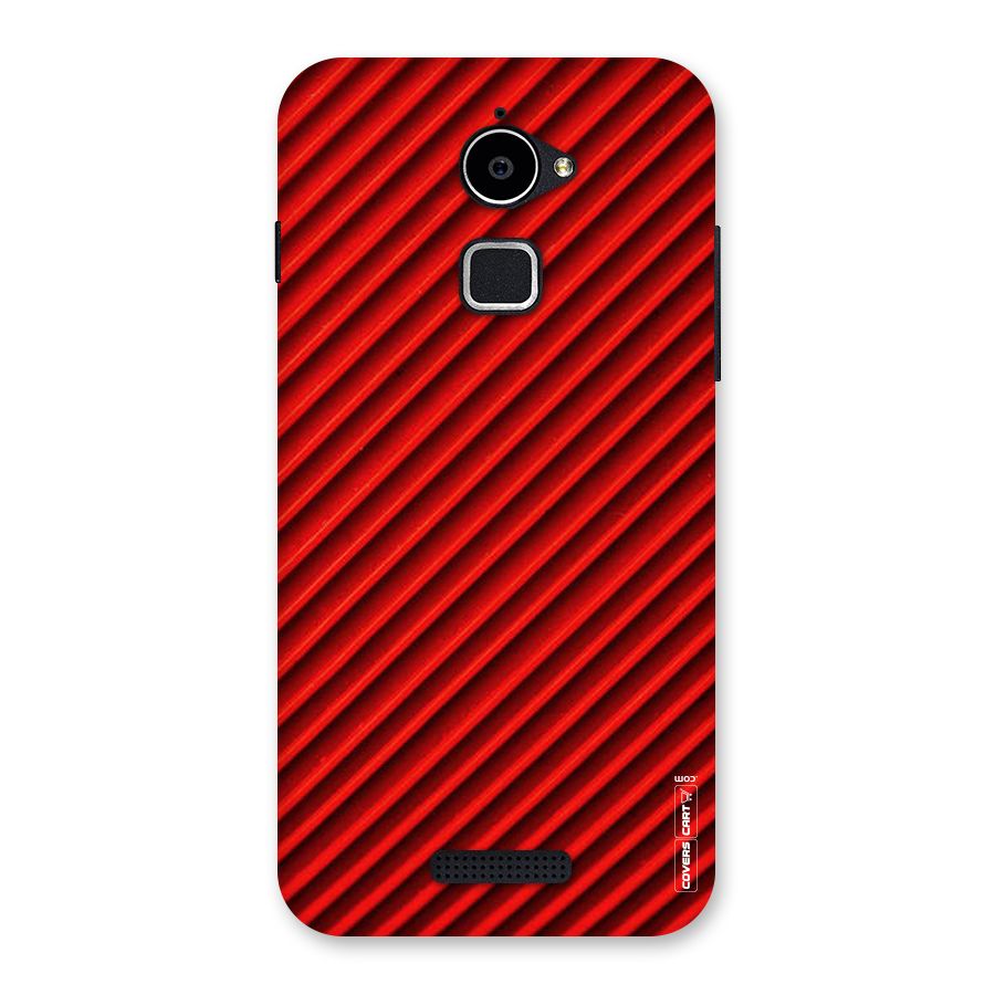 Red Rugged Stripes Back Case for Coolpad Note 3 Lite
