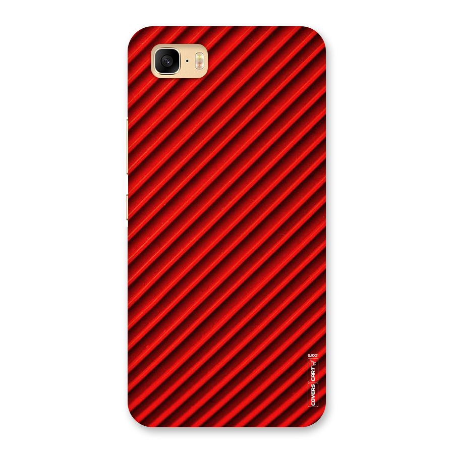 Red Rugged Stripes Back Case for Zenfone 3s Max