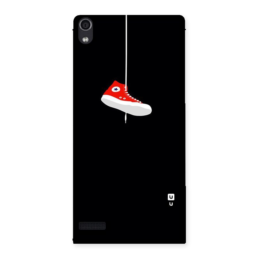 Red Shoe Hanging Back Case for Ascend P6