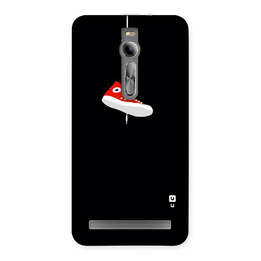 Red Shoe Hanging Back Case for Asus Zenfone 2