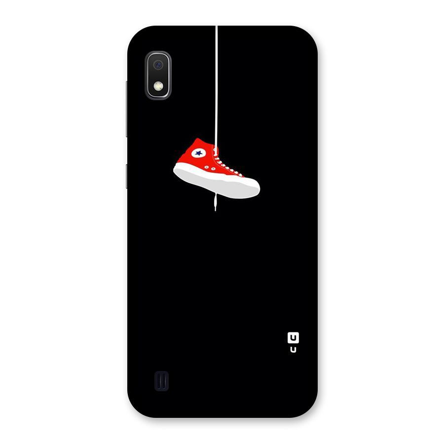 Red Shoe Hanging Back Case for Galaxy A10