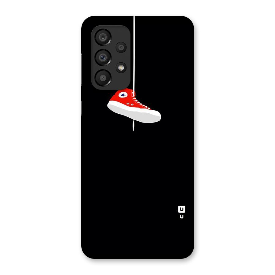 Red Shoe Hanging Back Case for Galaxy A33 5G