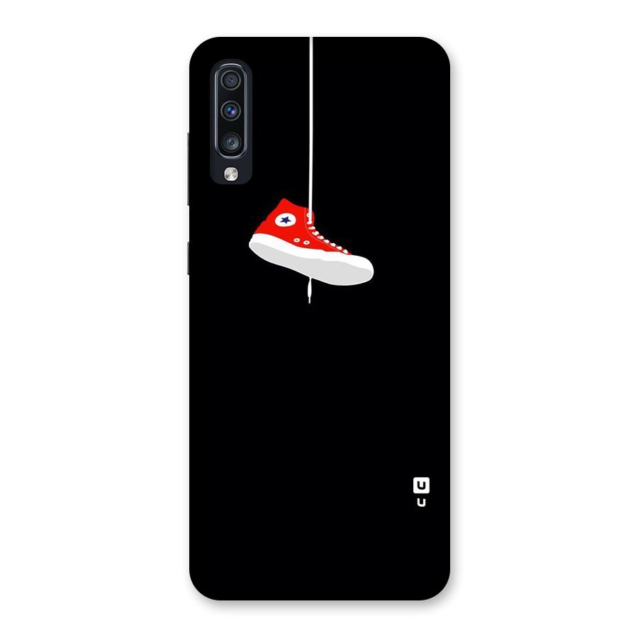Red Shoe Hanging Back Case for Galaxy A70