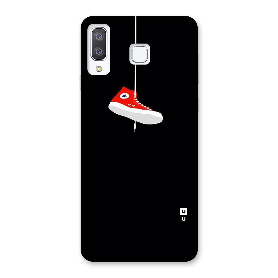 Red Shoe Hanging Back Case for Galaxy A8 Star