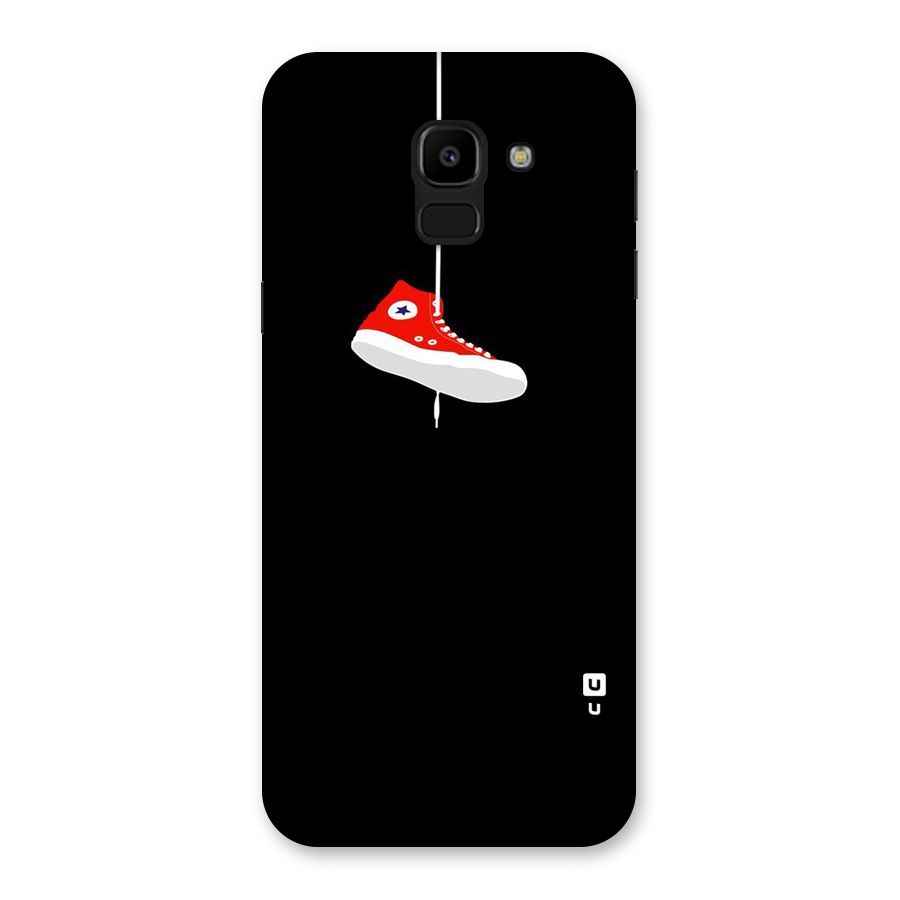 Red Shoe Hanging Back Case for Galaxy J6