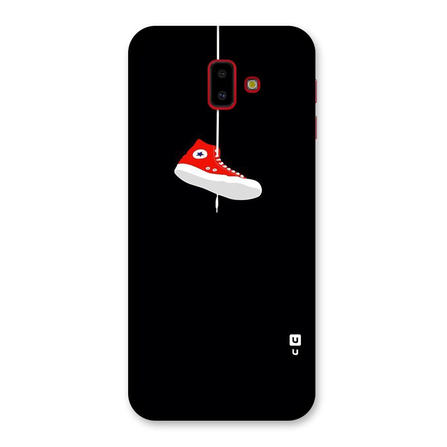Red Shoe Hanging Back Case for Galaxy J6 Plus