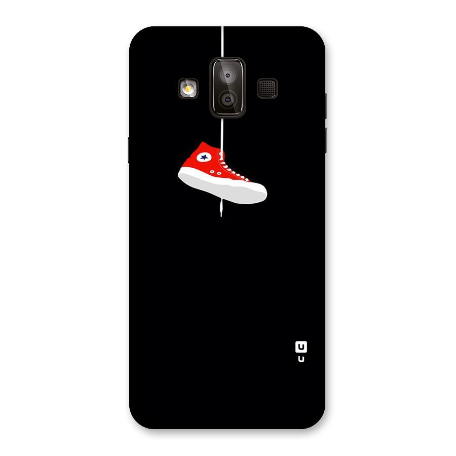 Red Shoe Hanging Back Case for Galaxy J7 Duo
