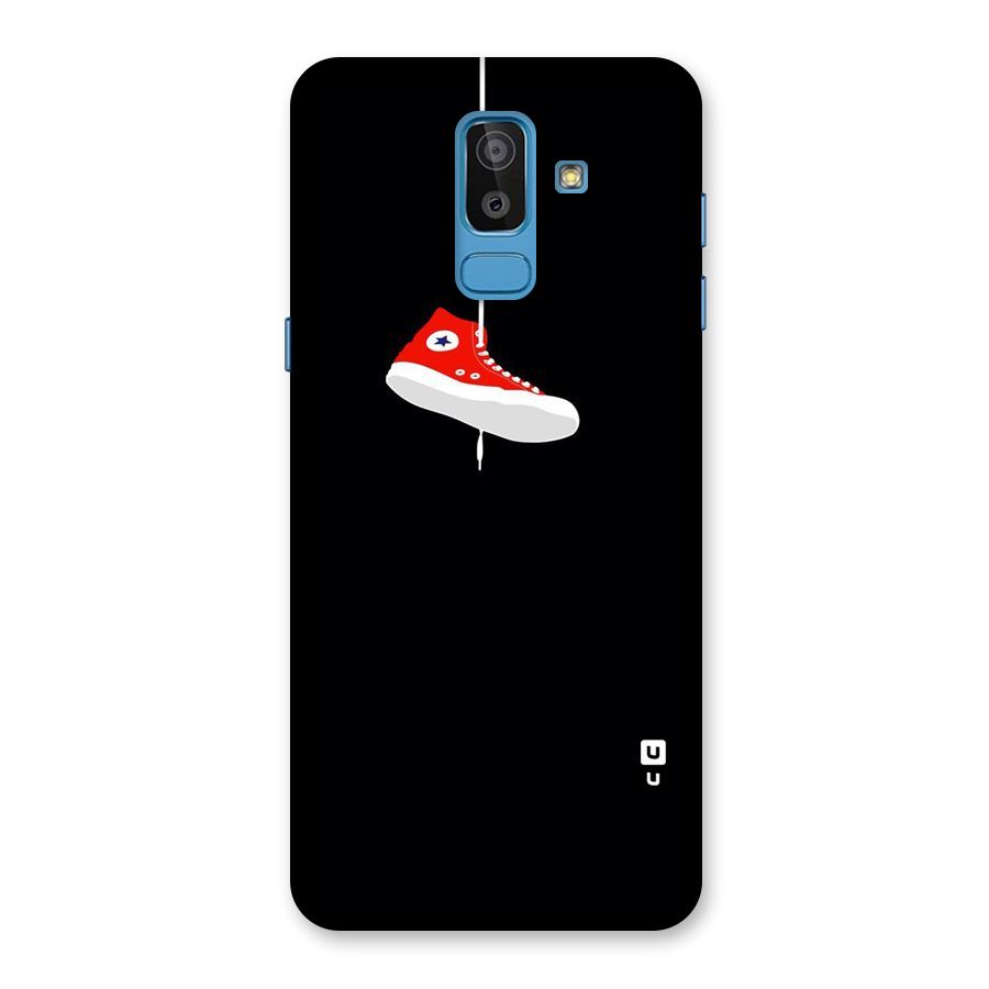 Red Shoe Hanging Back Case for Galaxy J8