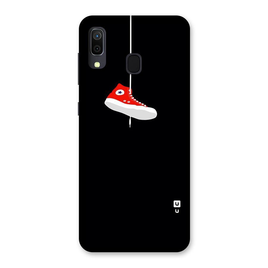 Red Shoe Hanging Back Case for Galaxy M10s
