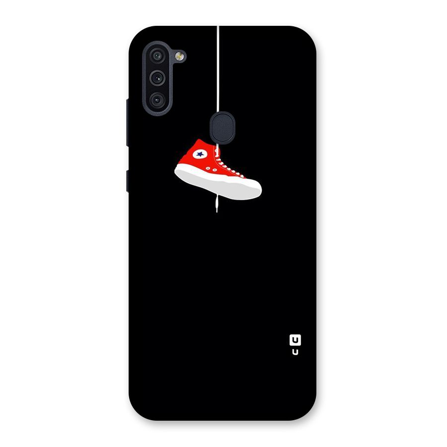 Red Shoe Hanging Back Case for Galaxy M11