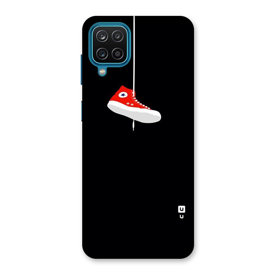 Red Shoe Hanging Back Case for Galaxy M12