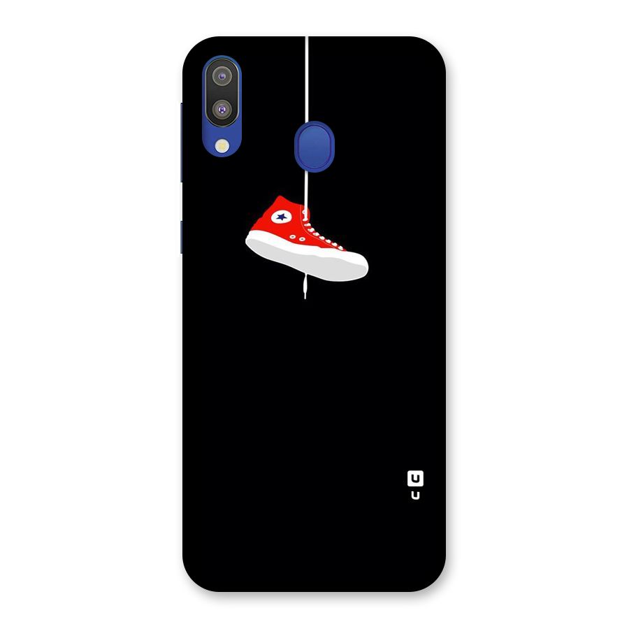 Red Shoe Hanging Back Case for Galaxy M20
