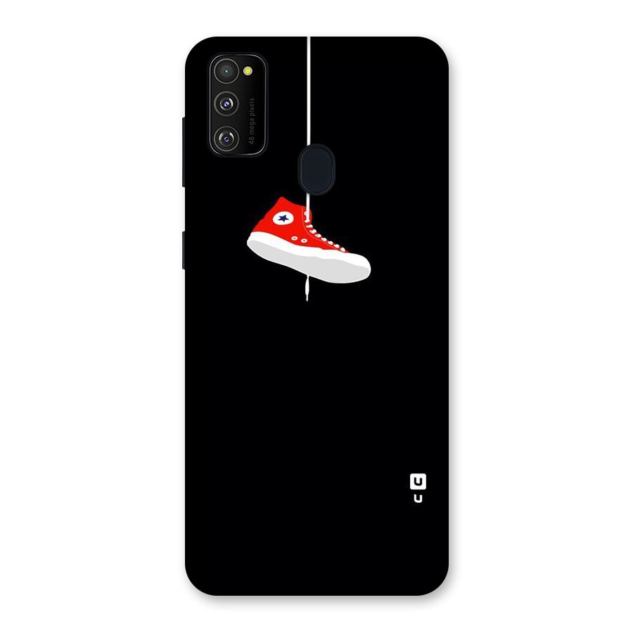 Red Shoe Hanging Back Case for Galaxy M30s