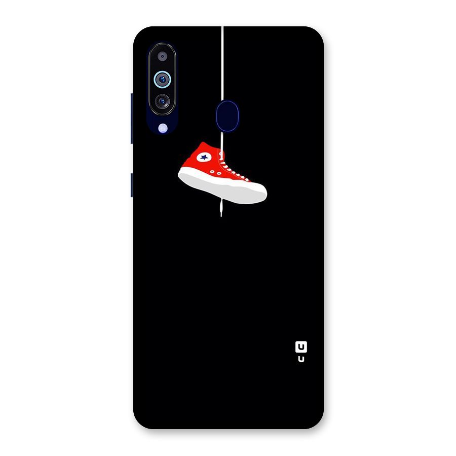 Red Shoe Hanging Back Case for Galaxy M40