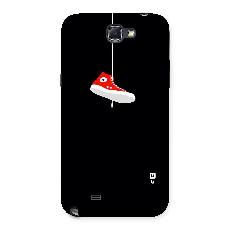 Red Shoe Hanging Back Case for Galaxy Note 2