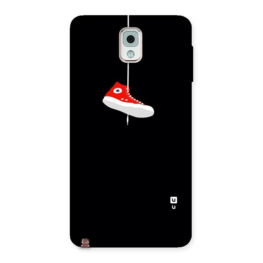 Red Shoe Hanging Back Case for Galaxy Note 3