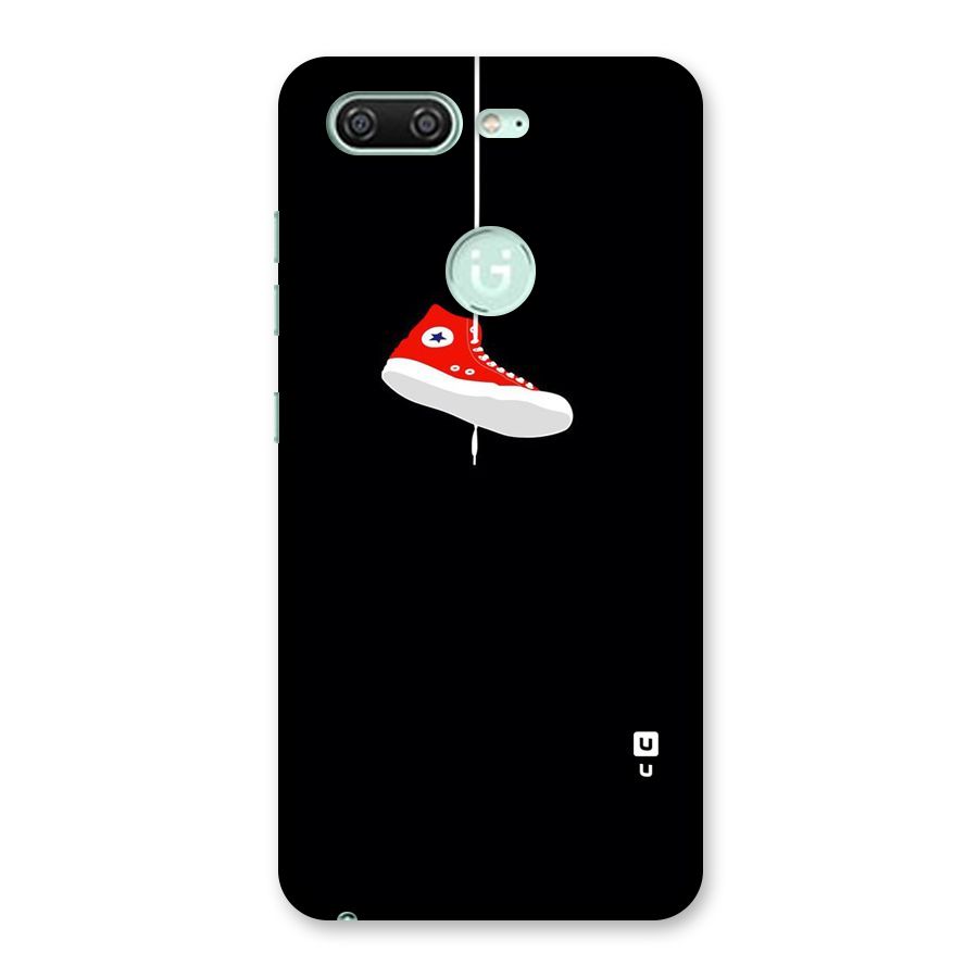 Red Shoe Hanging Back Case for Gionee S10