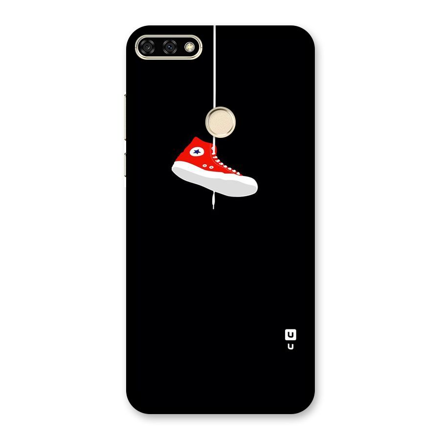 Red Shoe Hanging Back Case for Honor 7A
