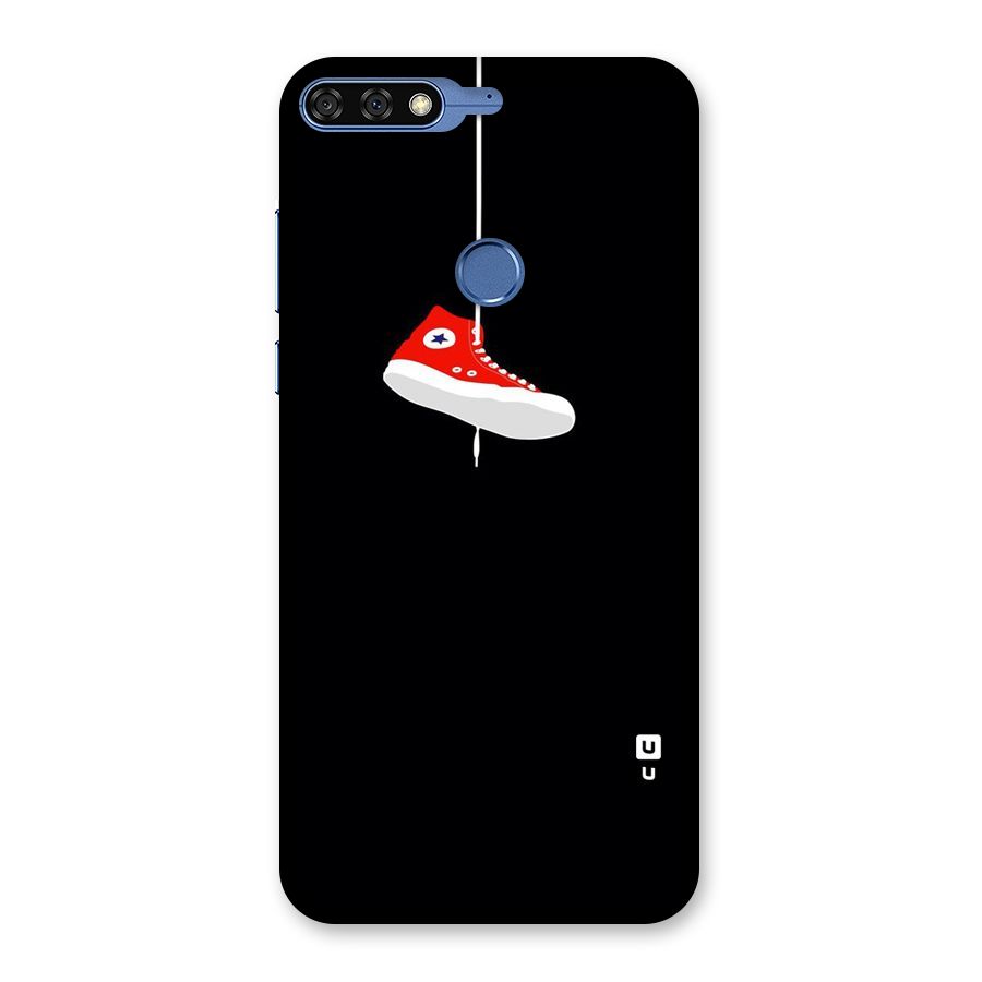 Red Shoe Hanging Back Case for Honor 7C