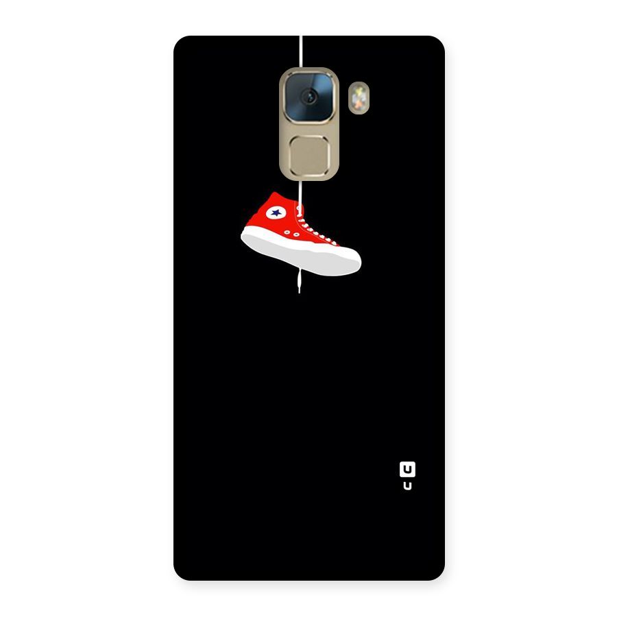Red Shoe Hanging Back Case for Huawei Honor 7