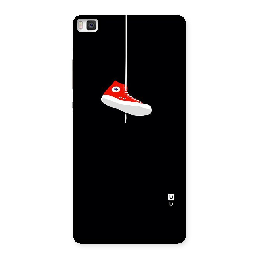 Red Shoe Hanging Back Case for Huawei P8
