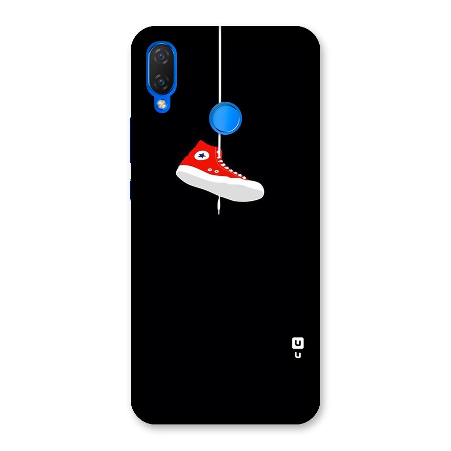 Red Shoe Hanging Back Case for Huawei P Smart+