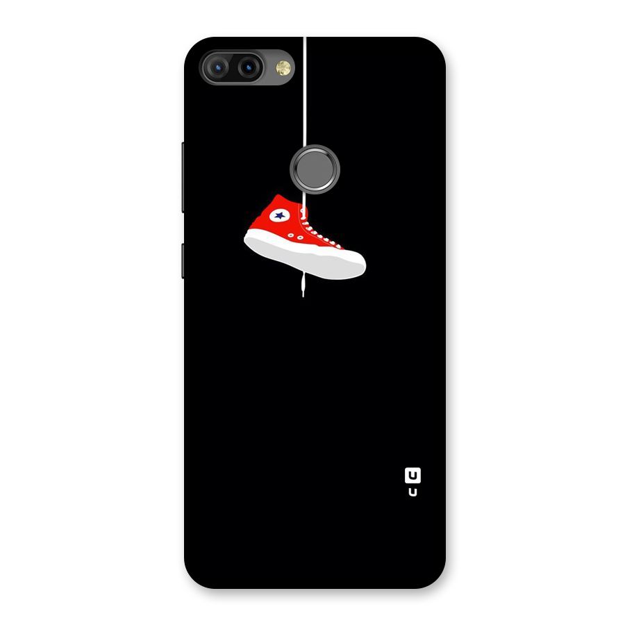 Red Shoe Hanging Back Case for Infinix Hot 6 Pro