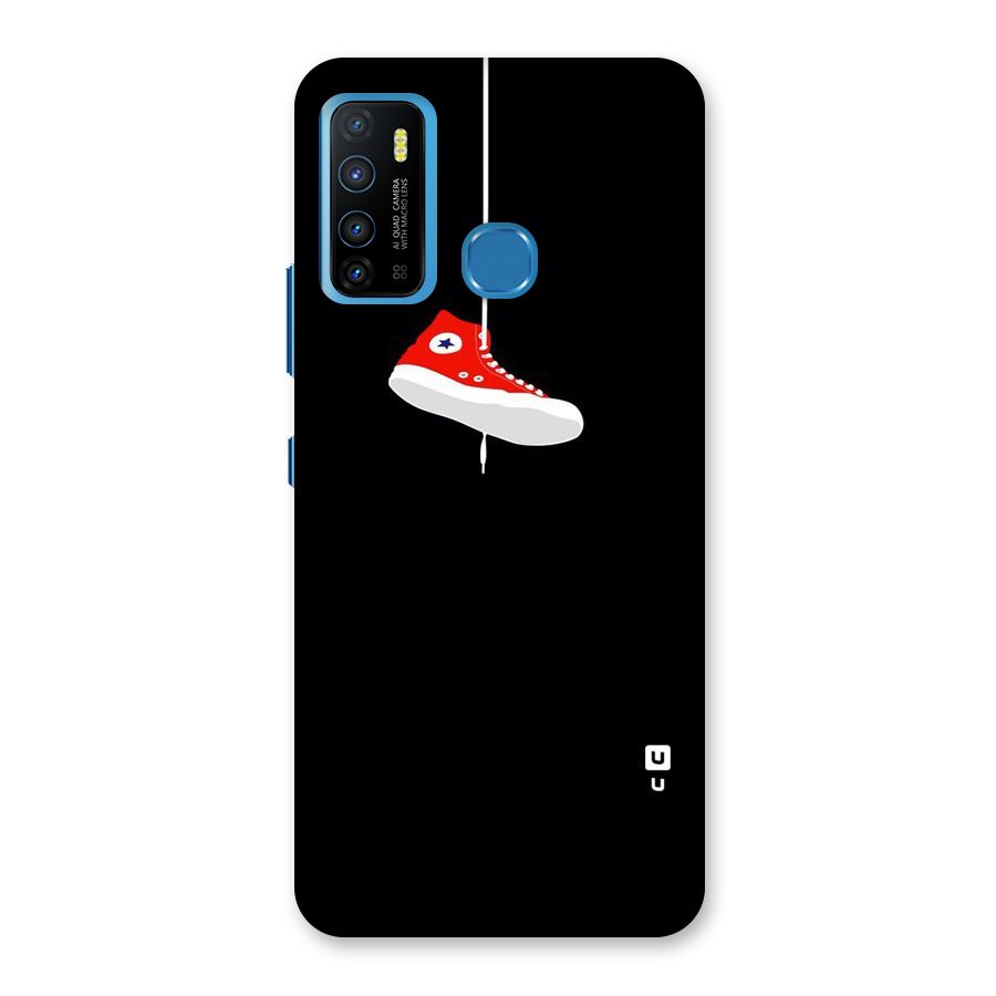 Red Shoe Hanging Back Case for Infinix Hot 9