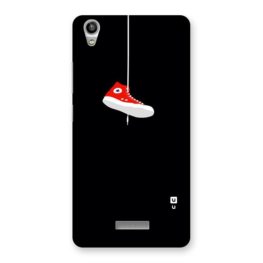 Red Shoe Hanging Back Case for Lava-Pixel-V1