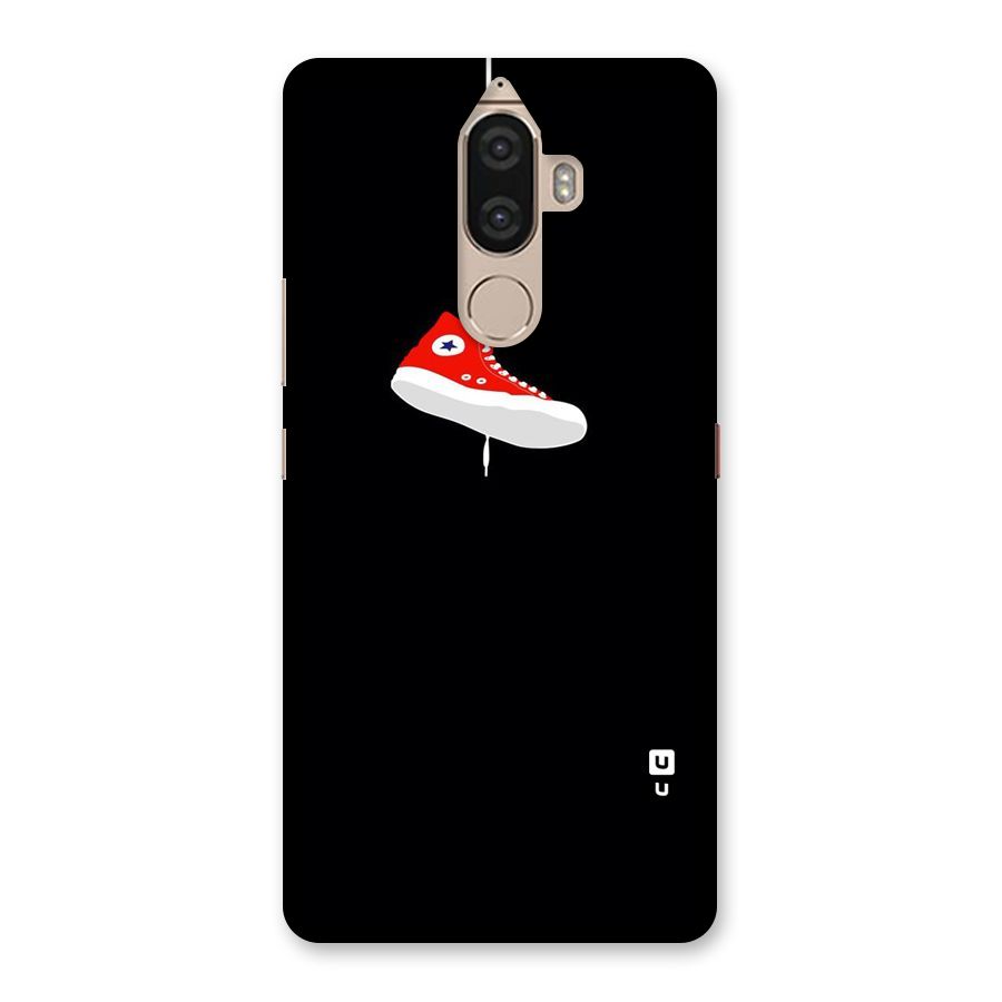 Red Shoe Hanging Back Case for Lenovo K8 Note