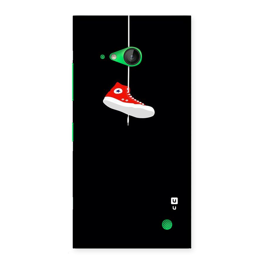 Red Shoe Hanging Back Case for Lumia 730