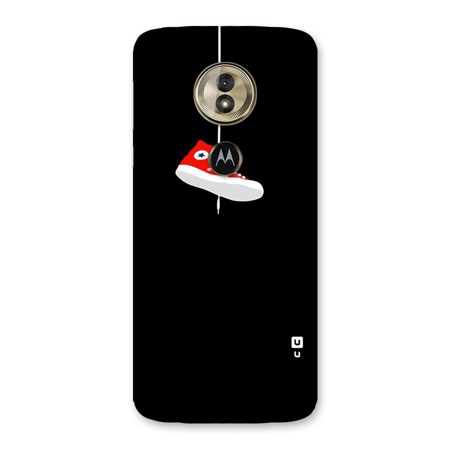 Red Shoe Hanging Back Case for Moto G6 Play
