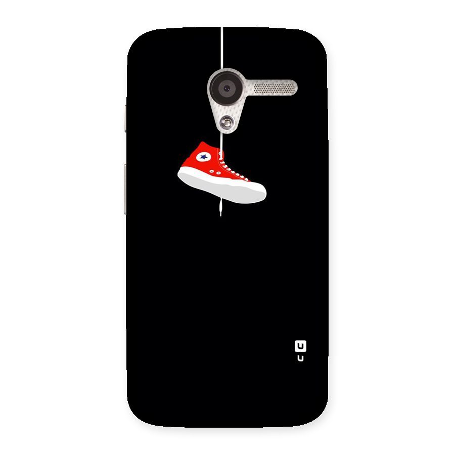 Red Shoe Hanging Back Case for Moto X