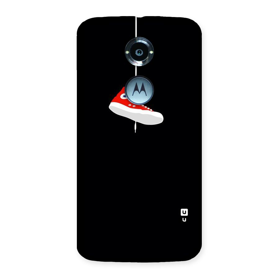 Red Shoe Hanging Back Case for Moto X 2nd Gen