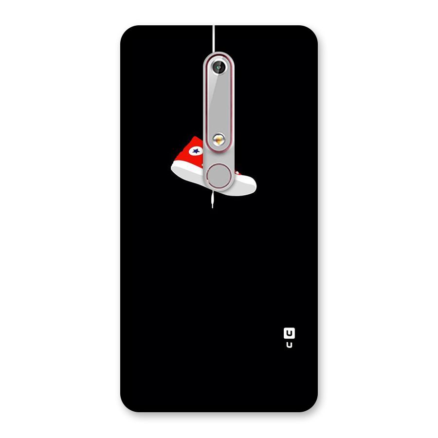 Red Shoe Hanging Back Case for Nokia 6.1