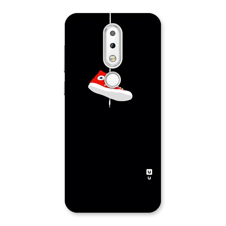 Red Shoe Hanging Back Case for Nokia 6.1 Plus