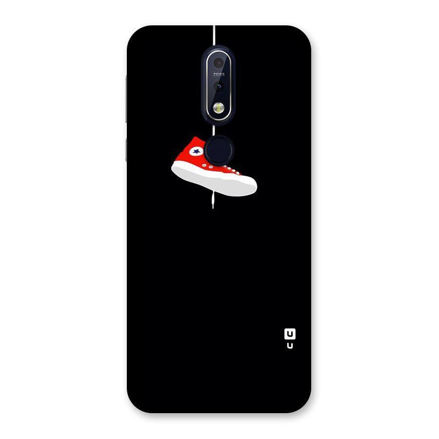 Red Shoe Hanging Back Case for Nokia 7.1