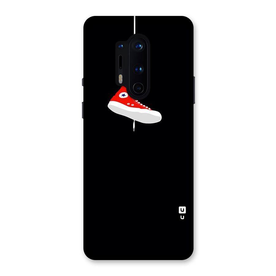 Red Shoe Hanging Back Case for OnePlus 8 Pro