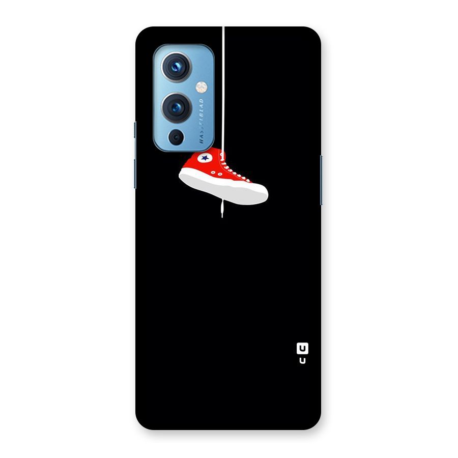 Red Shoe Hanging Back Case for OnePlus 9