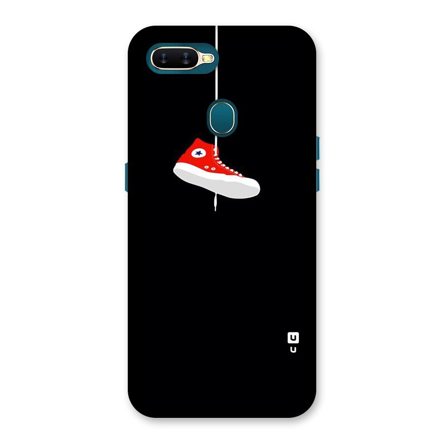 Red Shoe Hanging Back Case for Oppo A11k