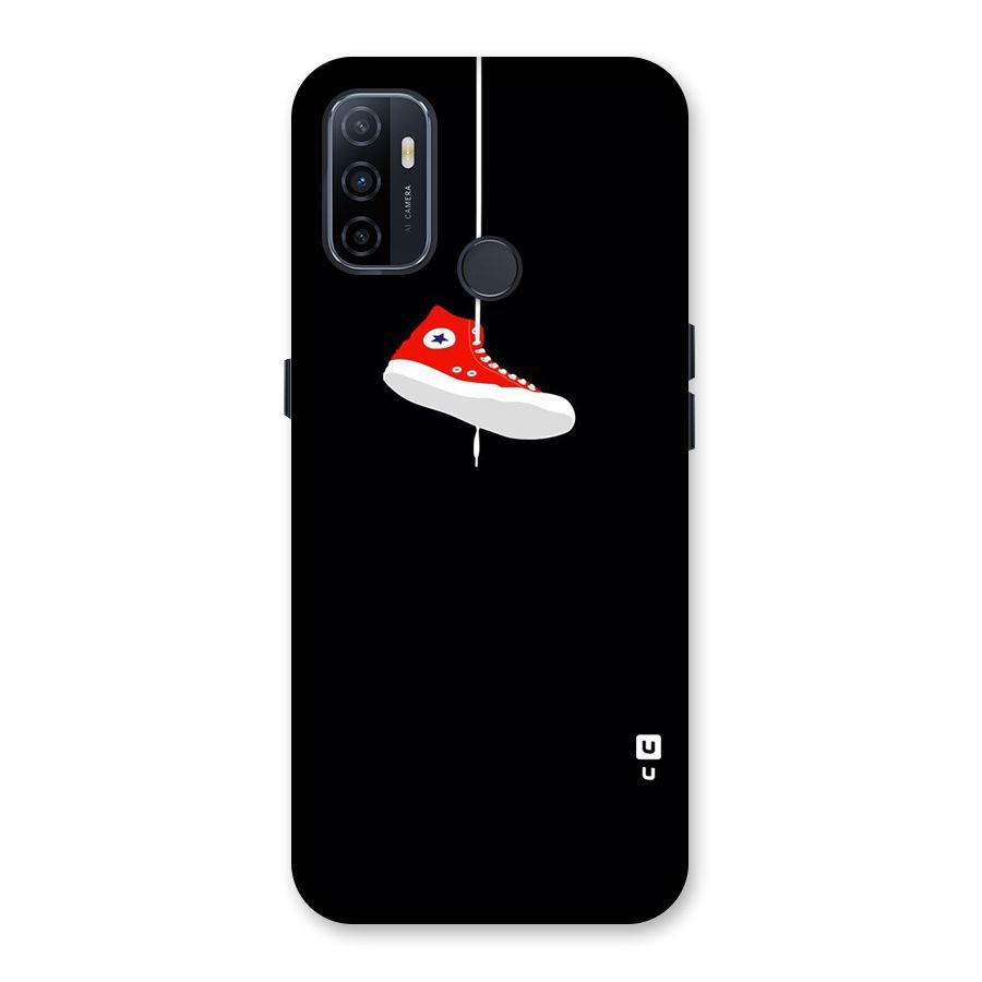 Red Shoe Hanging Back Case for Oppo A32