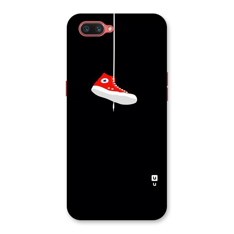 Red Shoe Hanging Back Case for Oppo A3s
