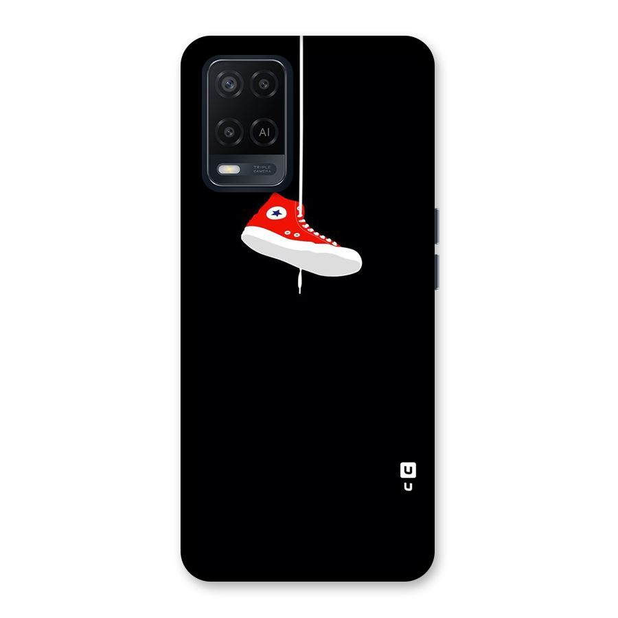 Red Shoe Hanging Back Case for Oppo A54