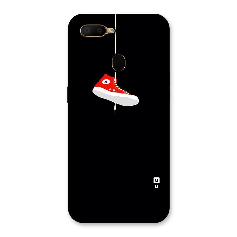Red Shoe Hanging Back Case for Oppo A5s